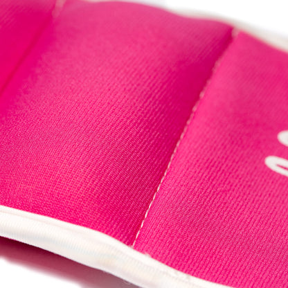 Ankle Weights Set (2 x 0.5lb Cuffs) - 1lbs in Total - for Women, Men and Kids – Used for Workouts at Home, Pilates, Yoga, Boxing, Dancing and Resistance Training, Pink