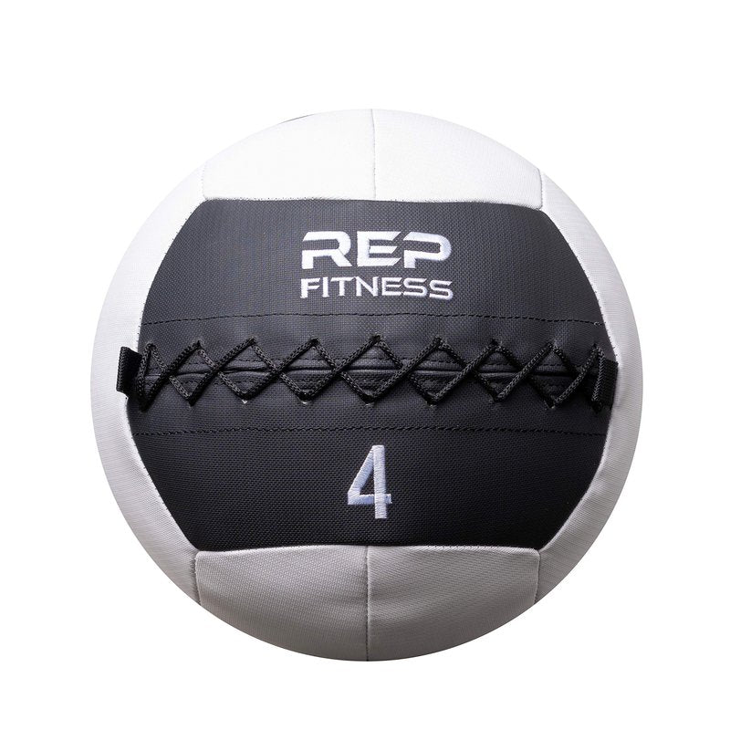 REP Weighted Slam Balls for Home Gym Fitness | 4 lb Soft Textured Medicine Ball Options | Heavy Sand-Filled Workout Weights for Strength, Core Training, Crossfit, Conditioning & Slam Ball Exercises