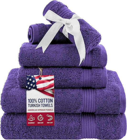 American Veteran Towel, 6 Piece Towel Set