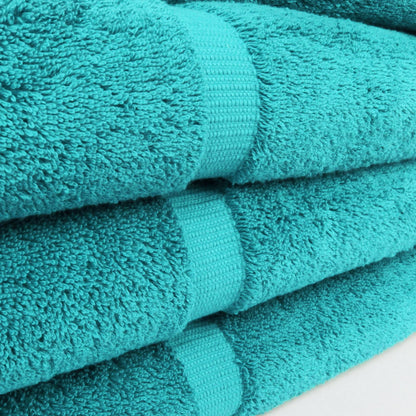 Chakir Turkish Linens | Hotel & Spa Quality 100% Cotton Luxury Turkish Towels | Soft & Absorbent (30x60 Inches Extra Large Bath Towels, Set of 4 - Aqua)