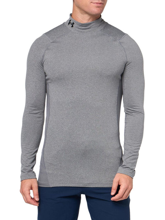Under Armour Men's ColdGear Armour Fitted Mock, (600) Red / / White, X-Large Tall