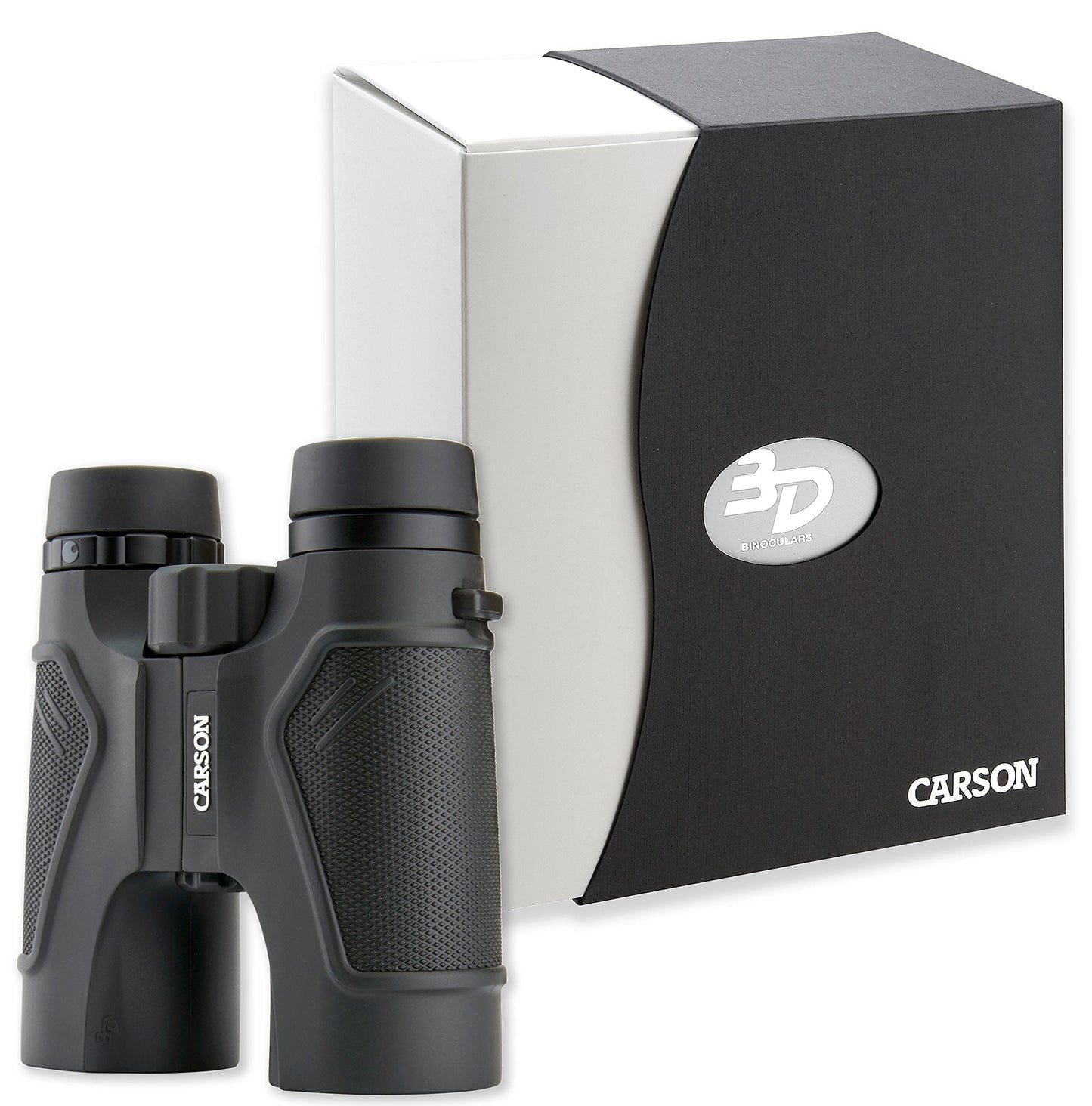 Carson 3D Series 8x42mm High Definition Compact and Waterproof Binoculars with ED Glass, Black (TD-842ED)