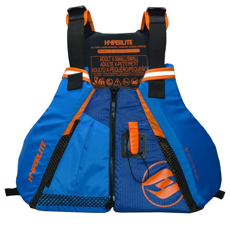 Hyperlite U.S. Coast Guard Approved Level 70 Buoyancy Aid Adult Paddle Vest Designed for Paddle Sports