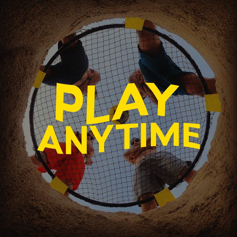 Spikeball Original, Roundnet Game, Includes 3-Balls, Carrying Bag, and Rule Book, Stars and Stripes Edition