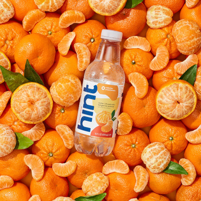 Hint Fruit-Infused Bottled Water, Tangerine - Sugar Free Flavored Water with Zero Calories, Naturally Flavored, and No Artificial Sweeteners - 16 Fl Oz (Pack of 12)
