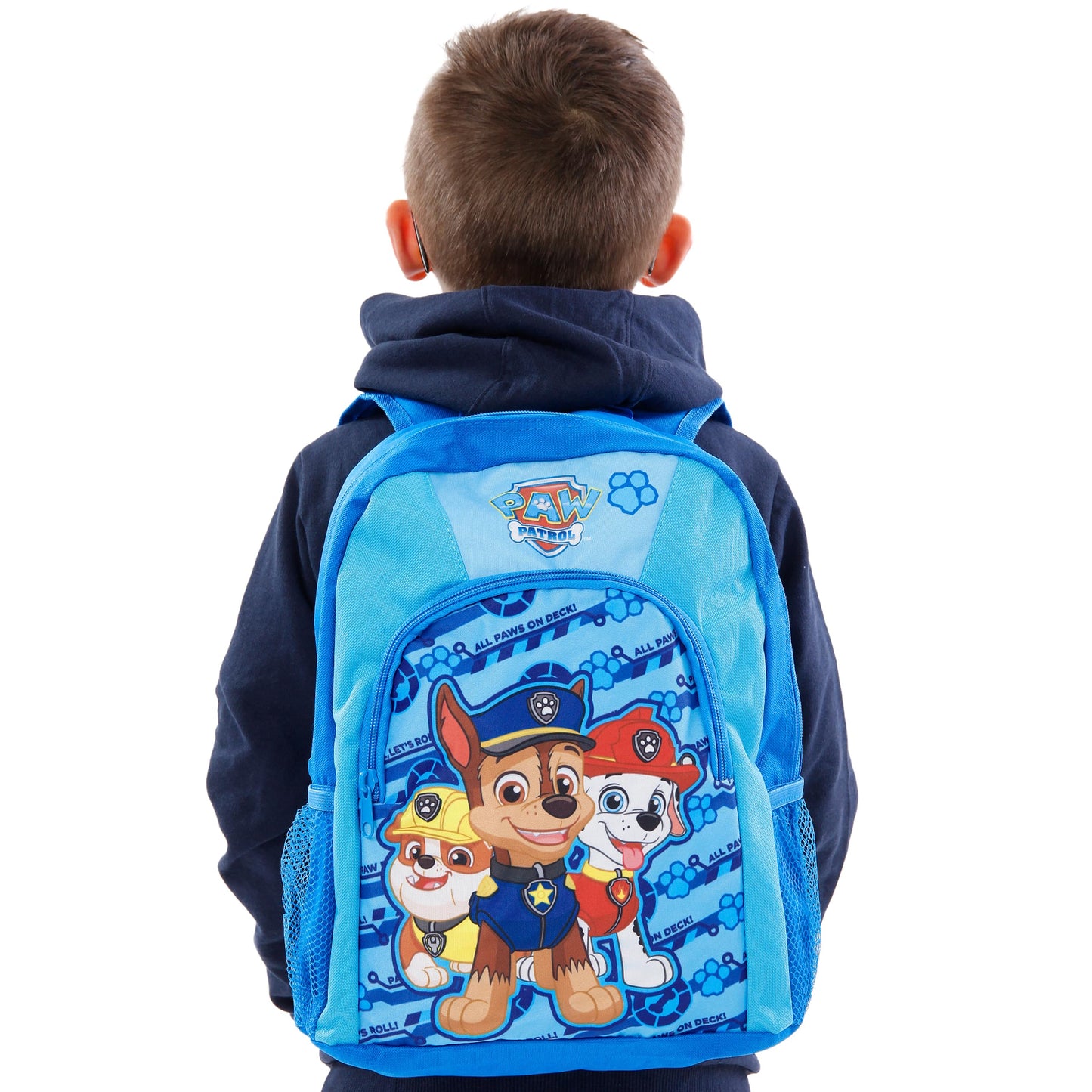 Paw Patrol Backpack | Chase Rubble Marshall Boys Rucksack | Kids School Bag
