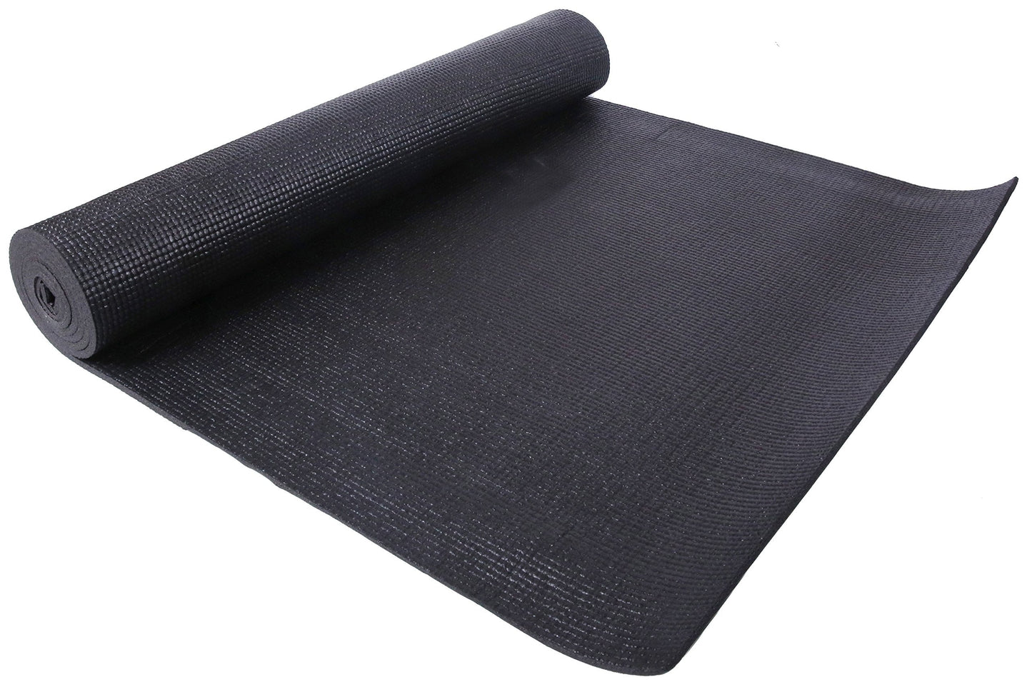 BalanceFrom GoYoga All Purpose High Density Non-Slip Exercise Yoga Mat with Carrying Strap, 1/4"
