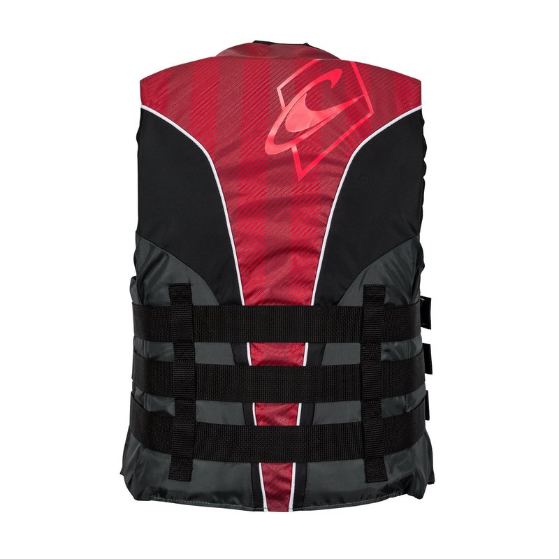 O'Neill Men's Superlite USCG Life Vest,Black/Graphite/Red:White,4XL