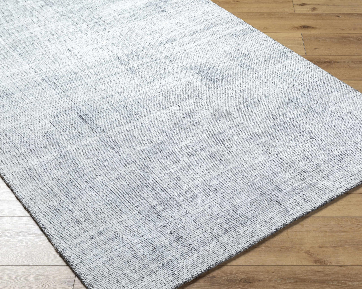 Hauteloom Foscari Recycled Material Living Room, Bedroom Area Rug - Traditional Transitional - Cream, Charcoal - 2' x 3'