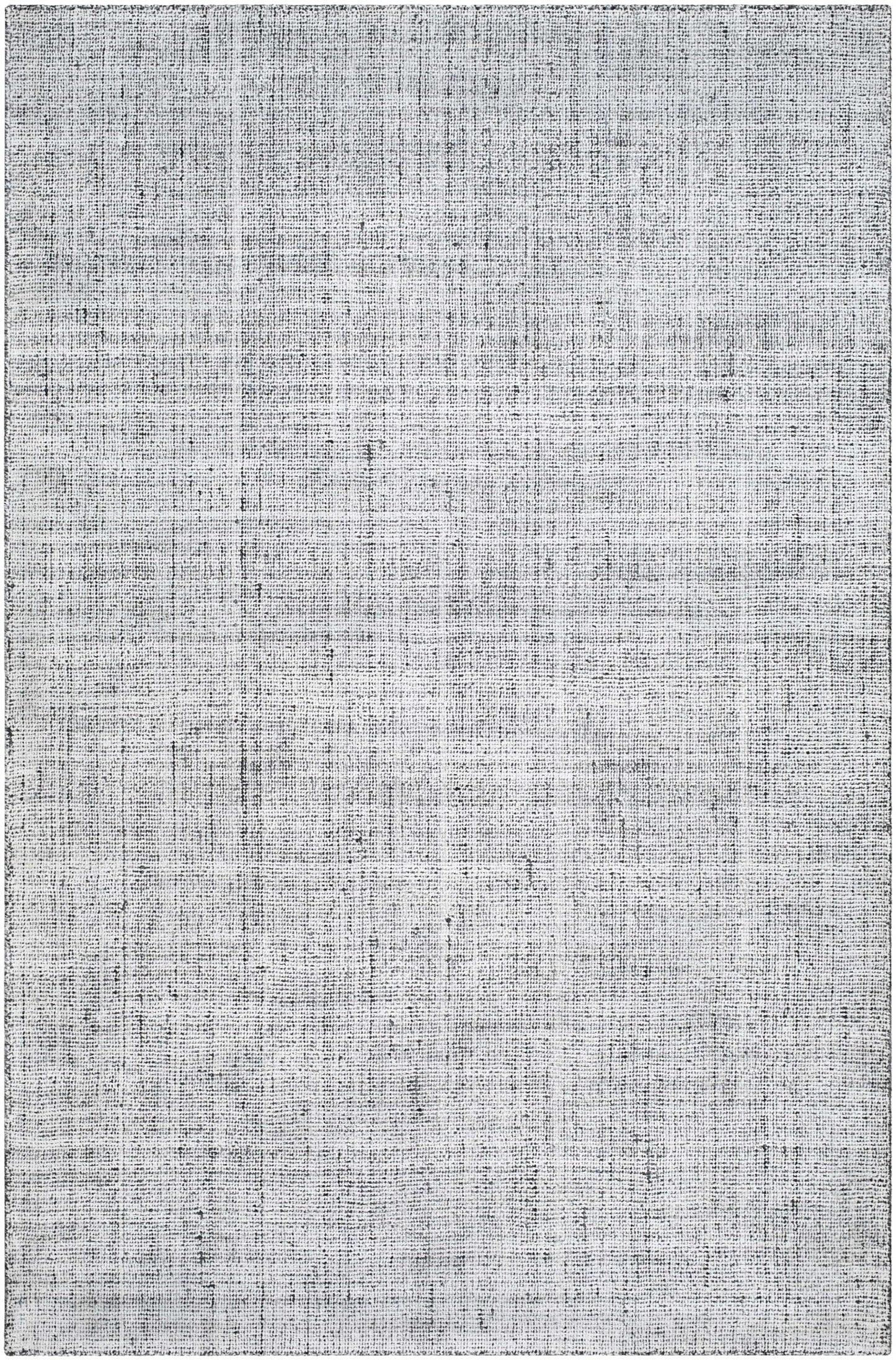 Hauteloom Foscari Recycled Material Living Room, Bedroom Area Rug - Traditional Transitional - Cream, Charcoal - 2' x 3'
