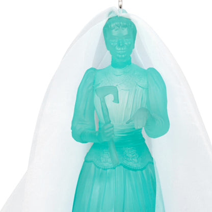 Hallmark Keepsake Christmas Ornament, Disney The Haunted Mansion Collection Constance Hatchaway With Light and Sound, Gifts for Disney Fans