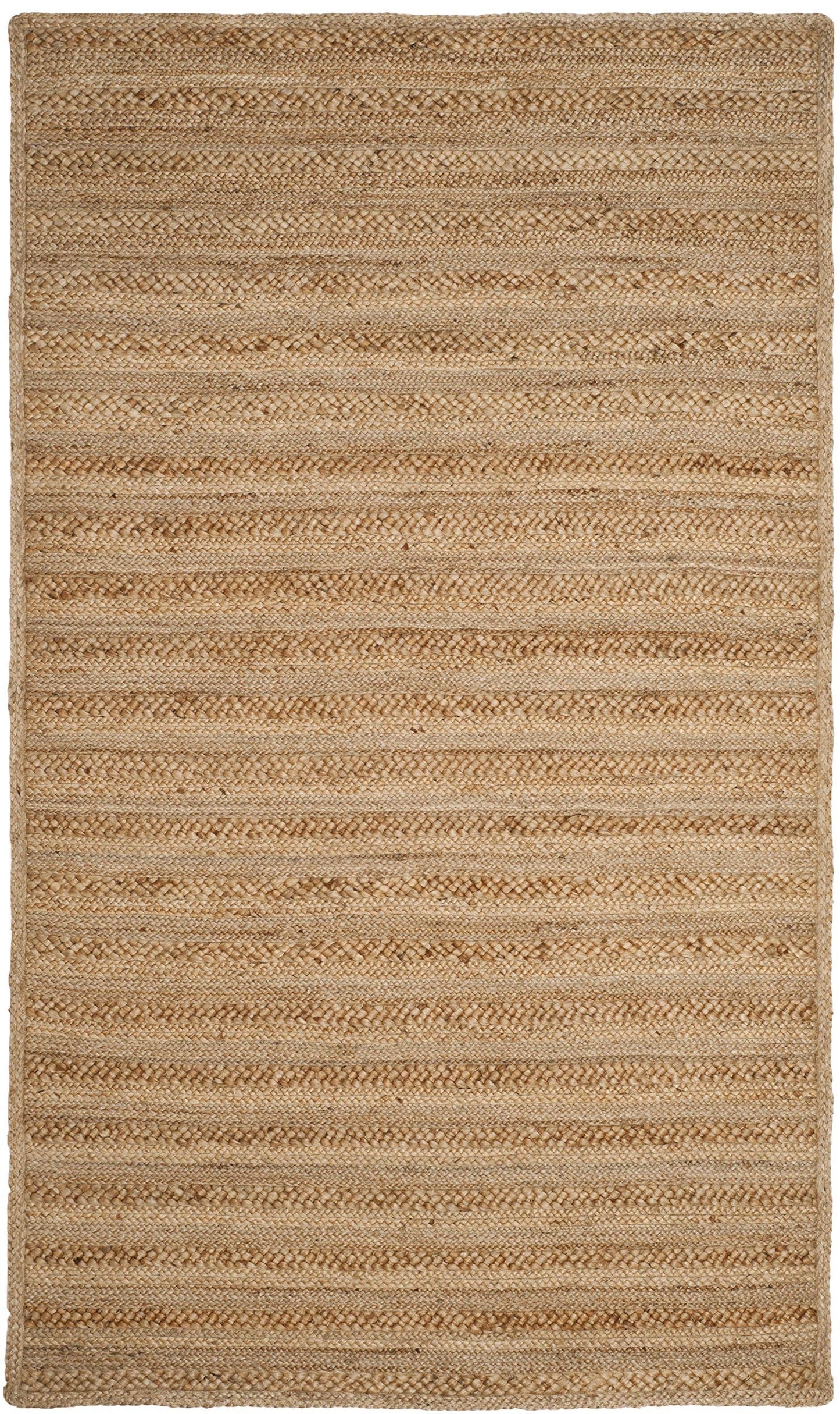 SAFAVIEH Natural Fiber Collection Accent Rug - 4' x 6', Natural, Handmade Farmhouse Jute, Ideal for High Traffic Areas in Entryway, Living Room, Bedroom (NF871A)