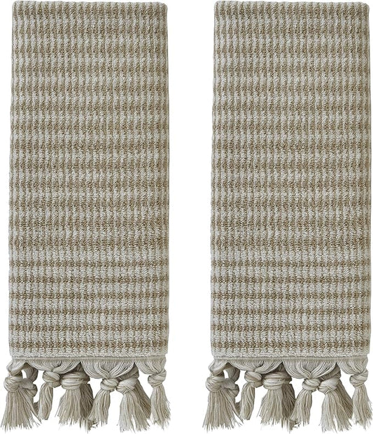 SKL Home Longborough 100% Turkish Cotton Premium 2-Piece Hand Towel Set