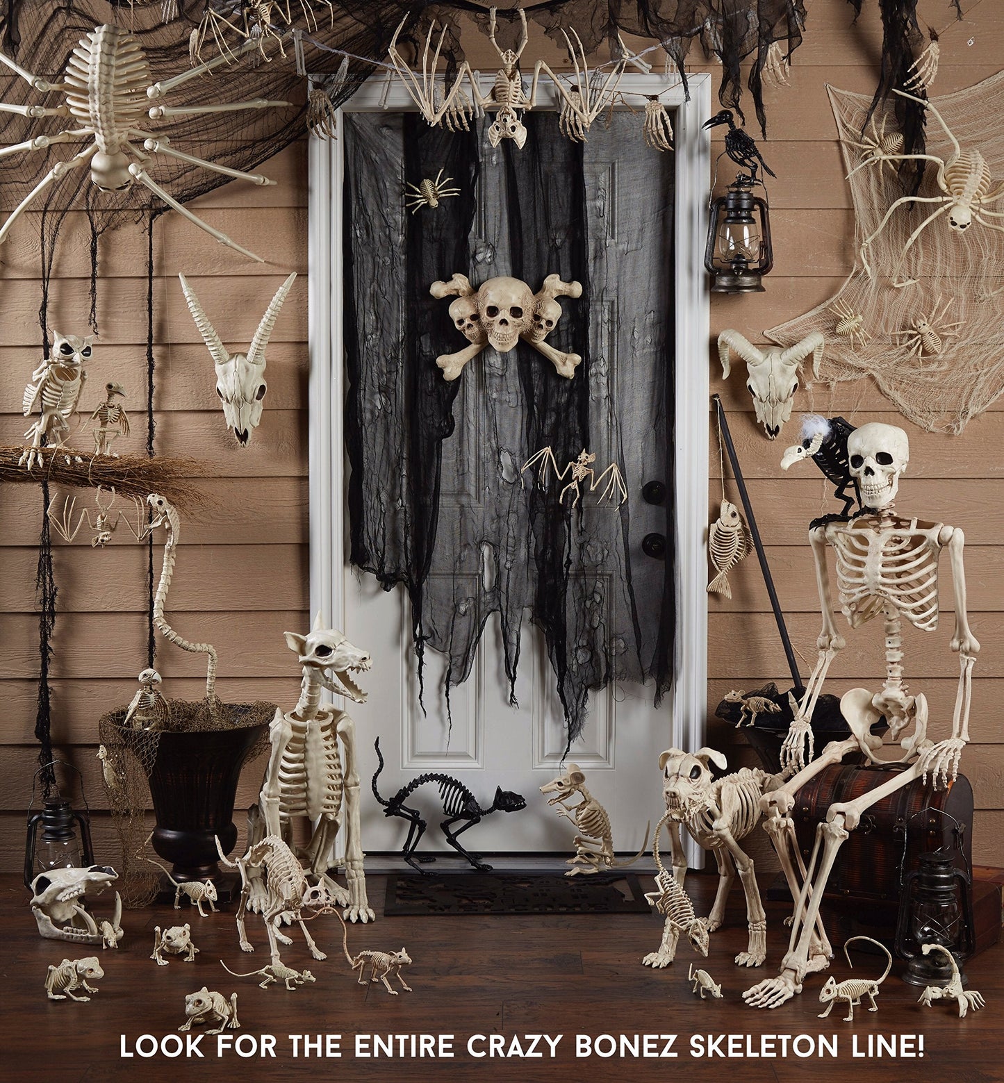 Crazy Bonez Skeleton Squirrel