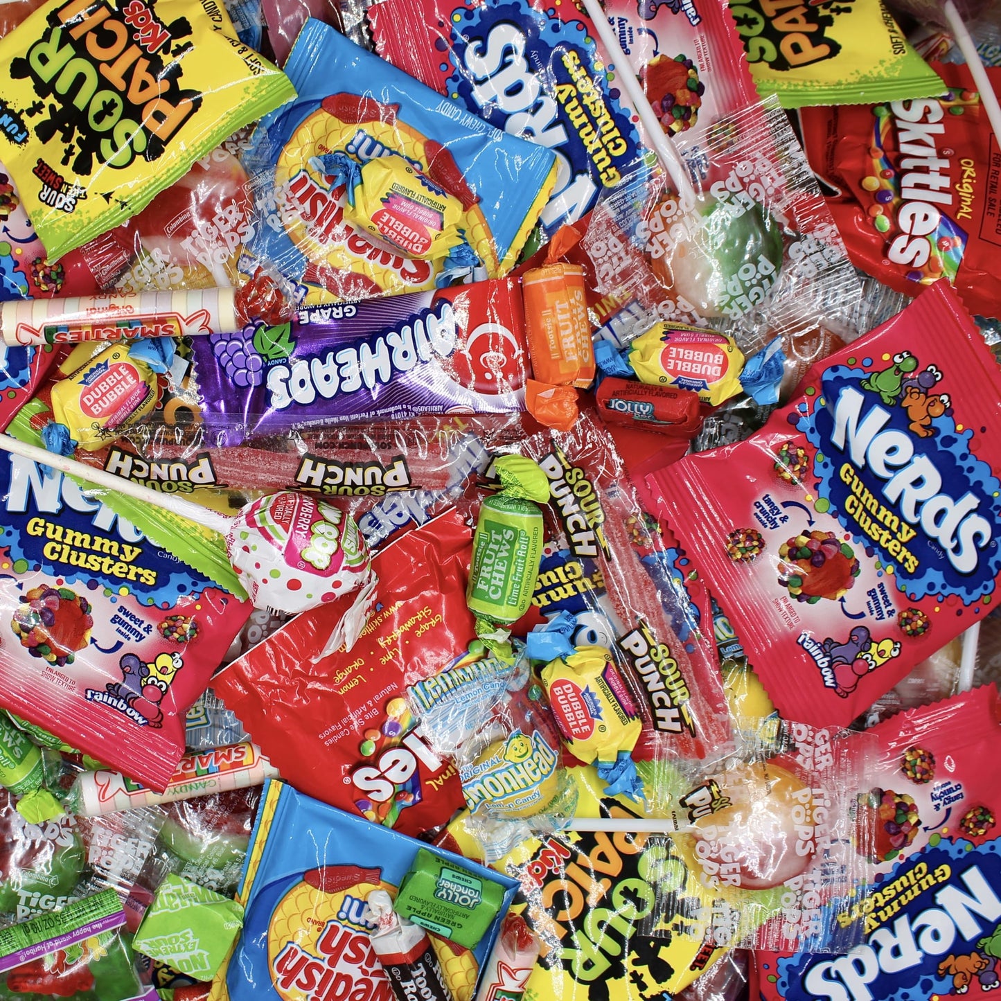 Bulk Candy Variety Pack - 8 lb Candy - Candy Bulk Individually Wrapped Candy- Halloween Candies - Trick Or Treat Candies - Piñata Filler Stuffers - Pinata Candy Stuffers - Candy Party Favors