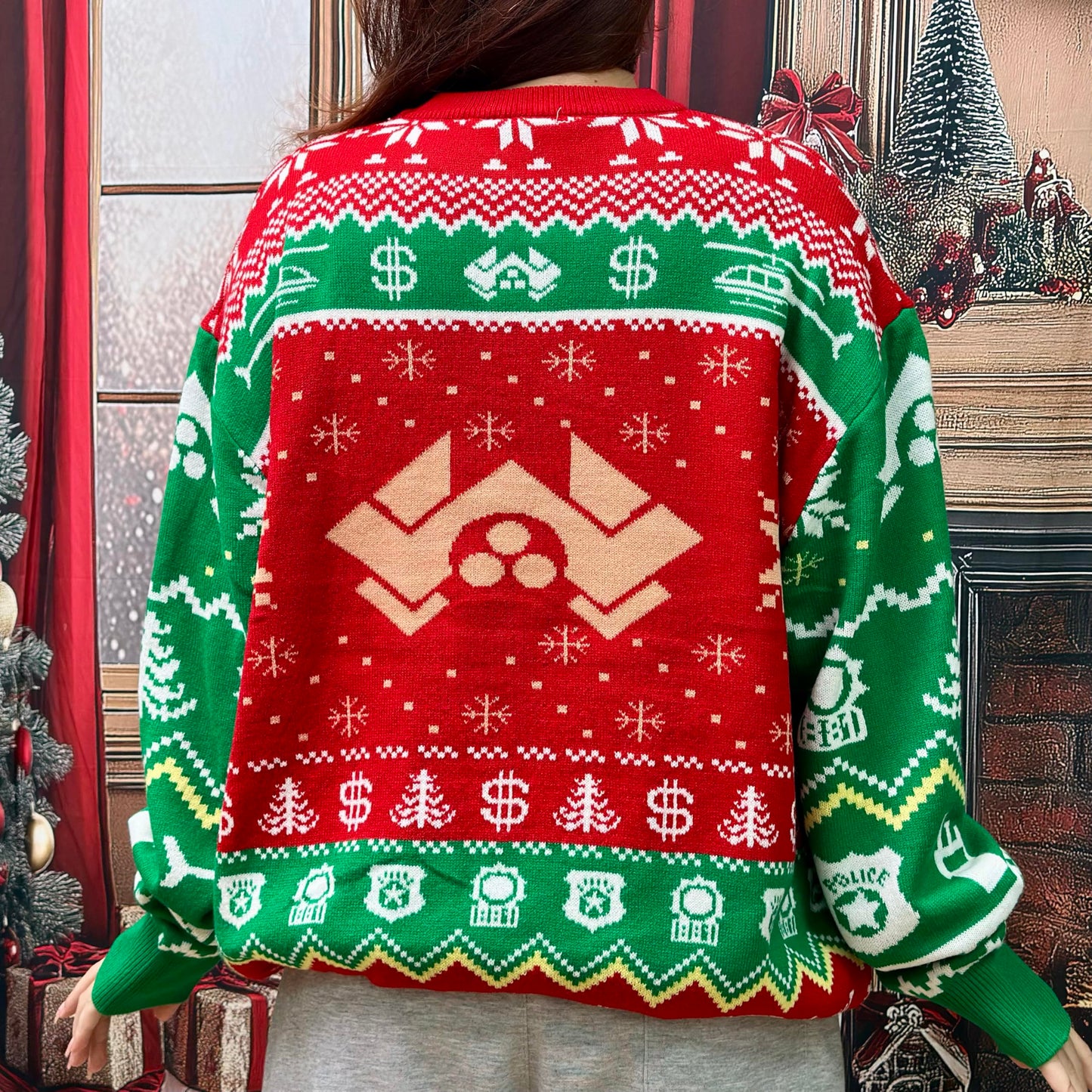Ugly Christmas Sweater for Women 2025 - Ugly Knitted Sweaters for Men, Women - Xmas Movie Sweater - X-mas Knitted Sweatshirt - Gifts for Christmas (XL)