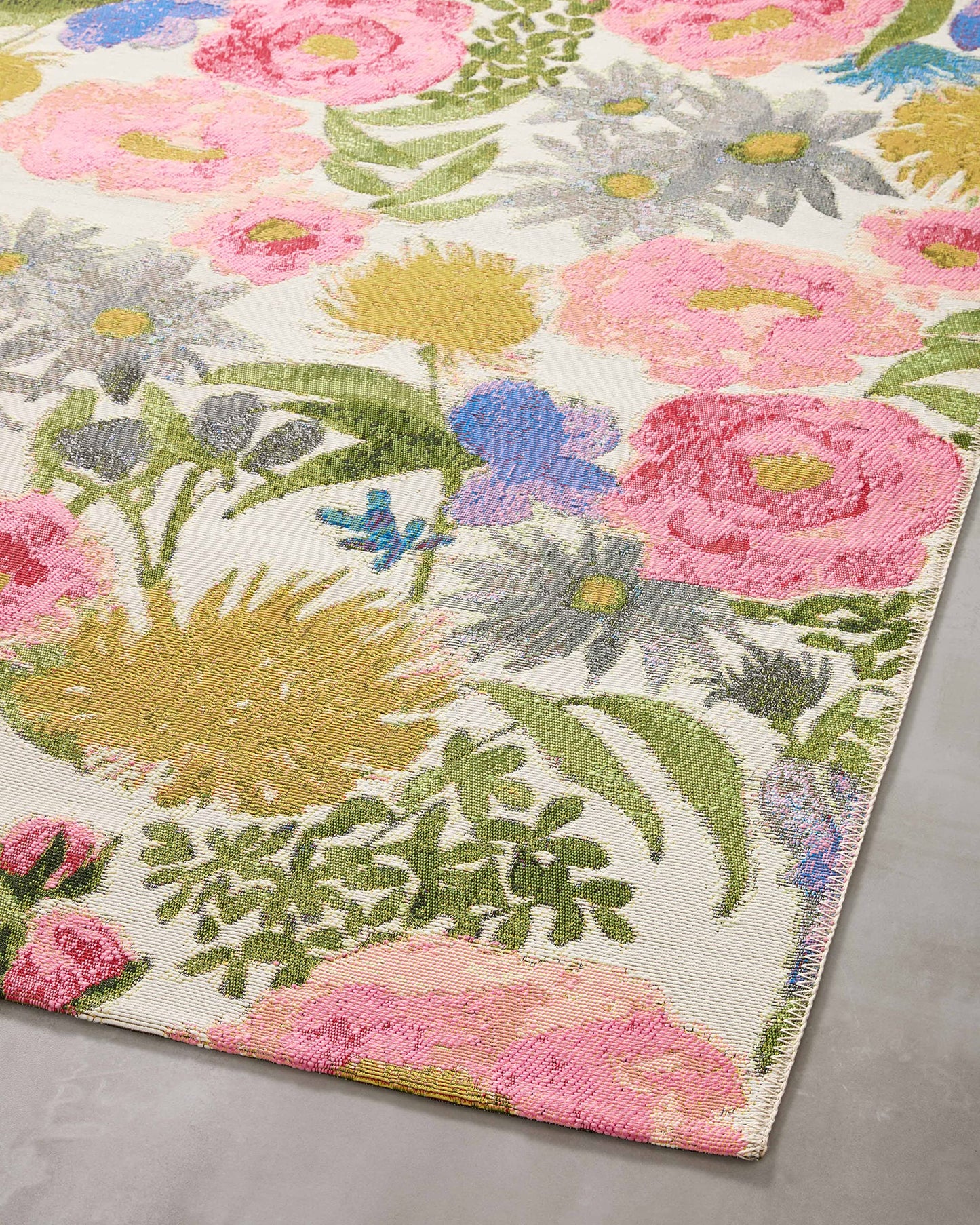 Loloi Botanical Collection BOT-01 Ivory/Multi 7'-10" x 11'-2" Area Rug