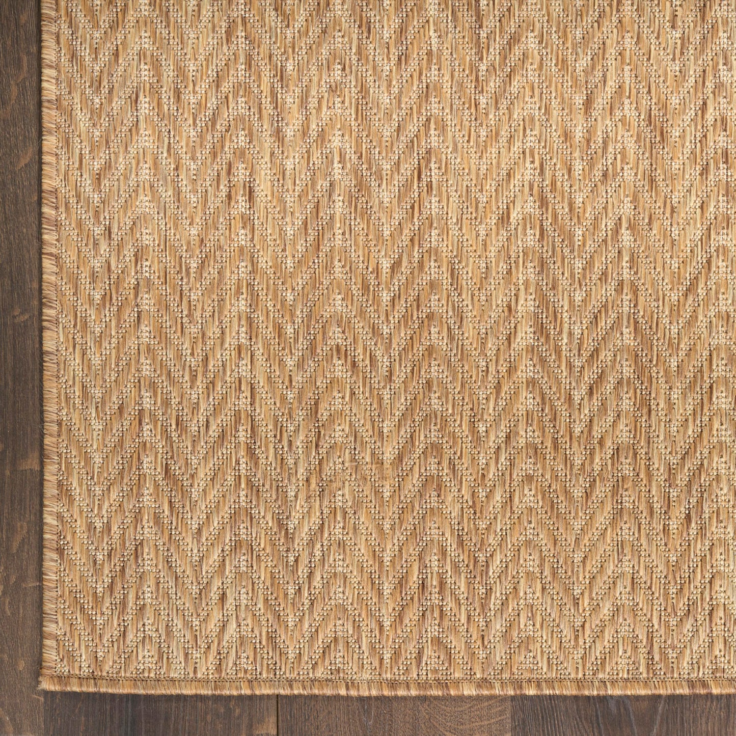 Nourison Home Horizon Indoor/Outdoor Natural 8' x 10' Area Rug - Easy Clean, Non Shedding, Bed Room, Living Room, Dining Room, Kitchen (8' x 10')