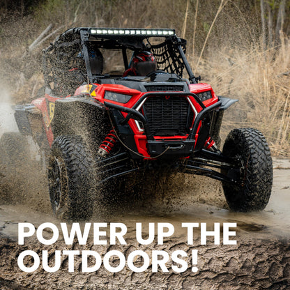 BOSS Audio Systems ASK904B.64 Marine Boat 6.5 inch Speakers and 4 Channel Amplifier - 500 High Output, Bluetooth Remote, USB and Auxiliary, Waterproof Pouch