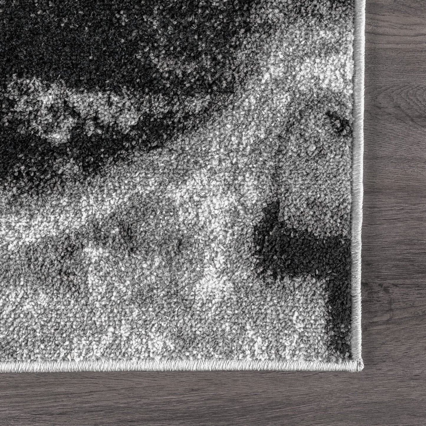 Nuloom Remona Grey/Ivory, 5' x 8', Modren Abstract, Soft and Cozy, High Traffic, Stain Resistant, Easy Clean, Durable Area Rug for Bedroom, Living Room, Dining Space, Den, Foyer, Entryway