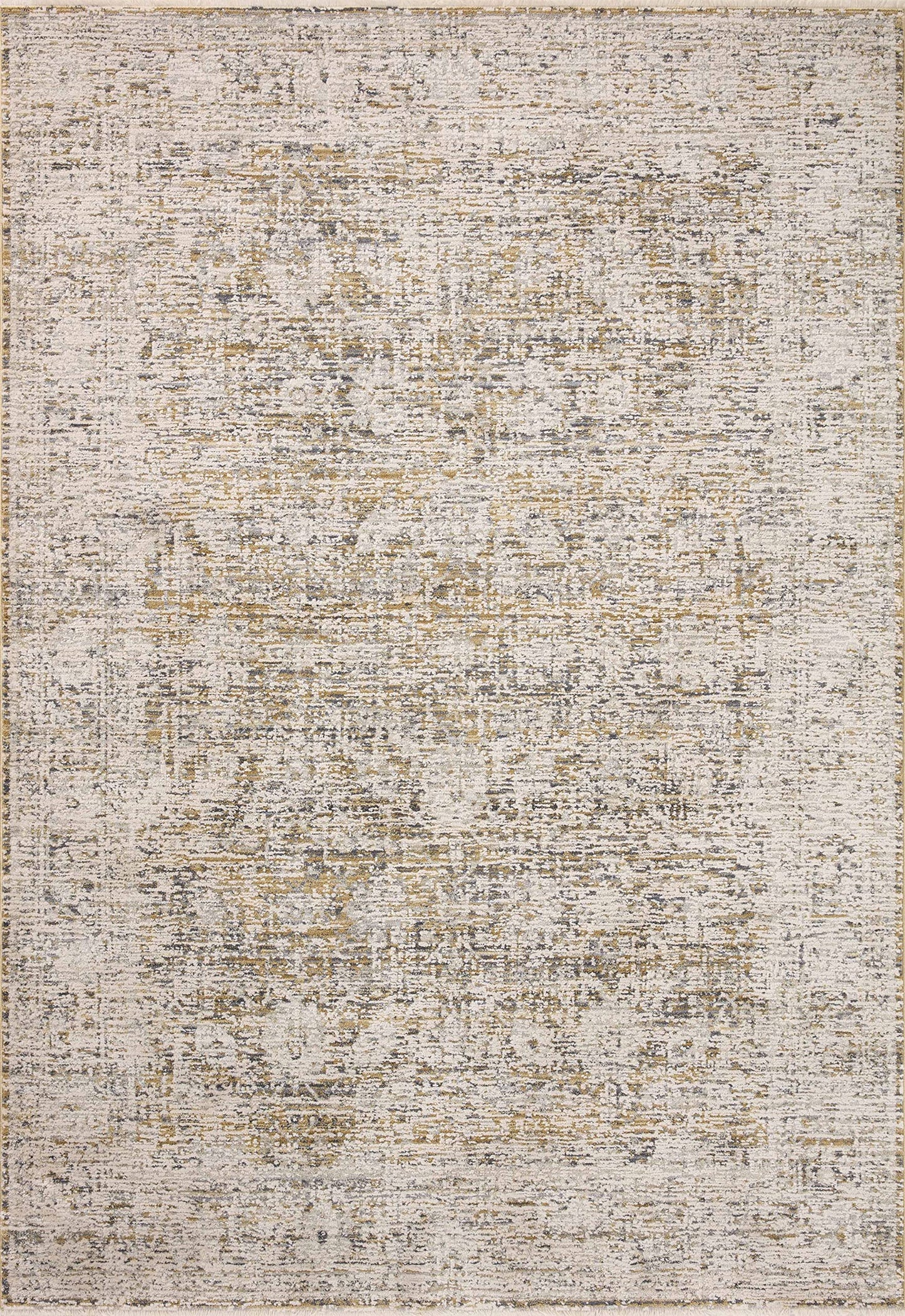 Loloi Amber Lewis Alie Collection ALE-05 Gold/Beige 7'-10'' x 10', .13'' Pile Height, Area Rug