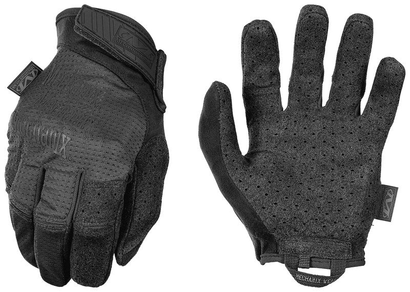 Mechanix Wear Specialty Vent Tactical Gloves - Ventilated Precision Fit High-Dexterity Field Work Gloves - Touchscreen Compatible & Machine Washable - X-Large - Covert Black