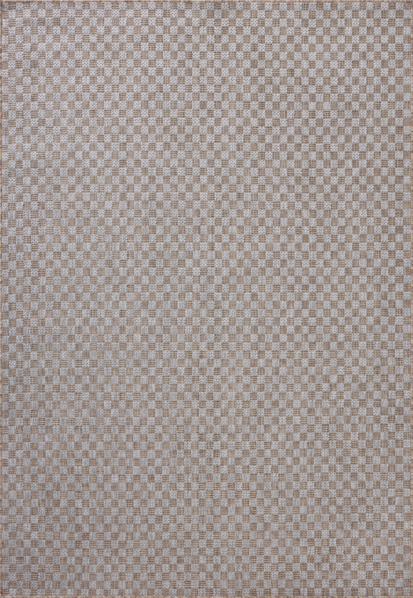 Loloi Amber Lewis Topanga Collection TOP-02 Natural/Silver 6'-7" x 9'-4" Indoor/Outdoor Area Rug