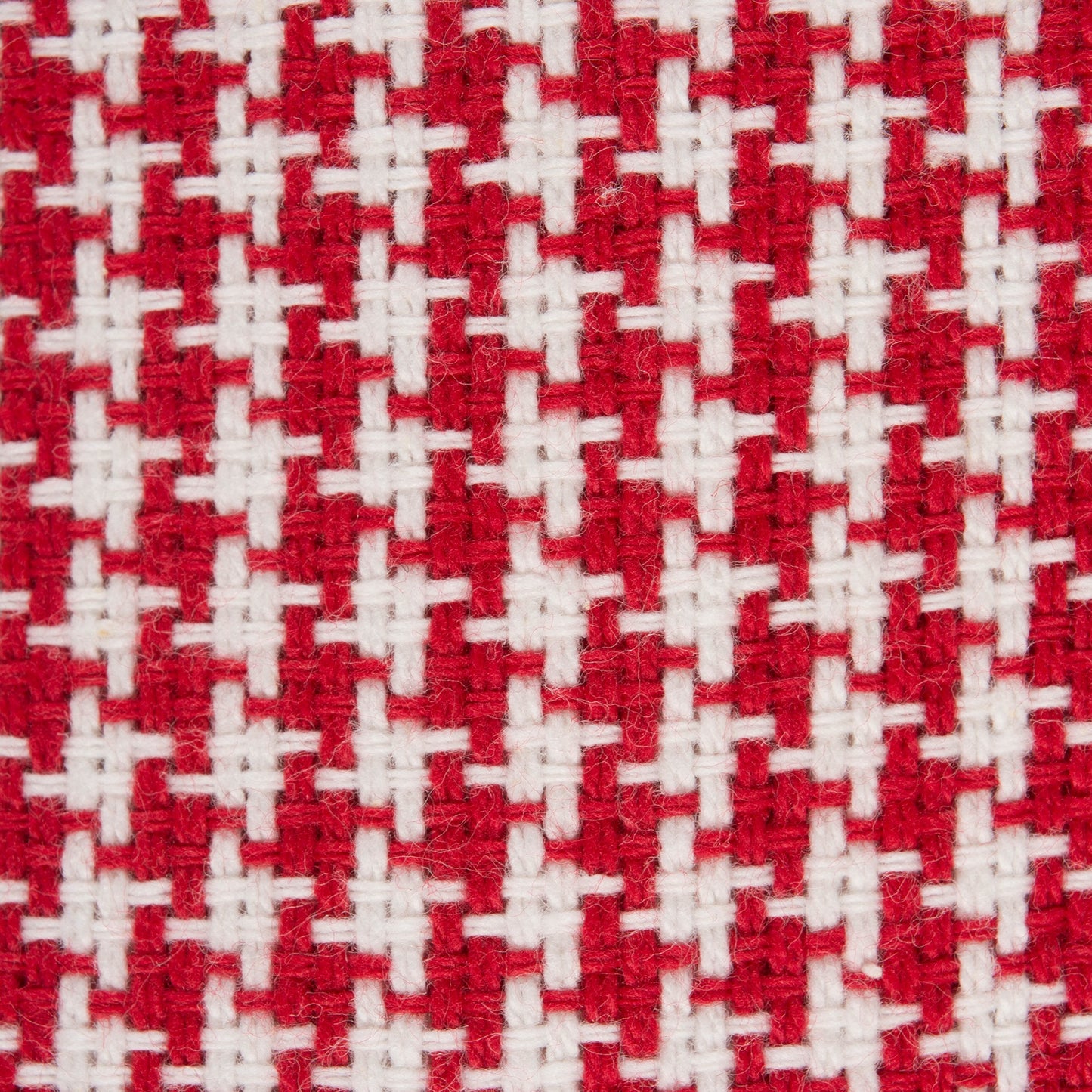 DII Heavy Duty Kitchen Towels Collection Long Lasting Quality, Cotton Dish Towel, 18x28; Dish Cloth, 13x13, Holiday Red Checks, 6 Piece