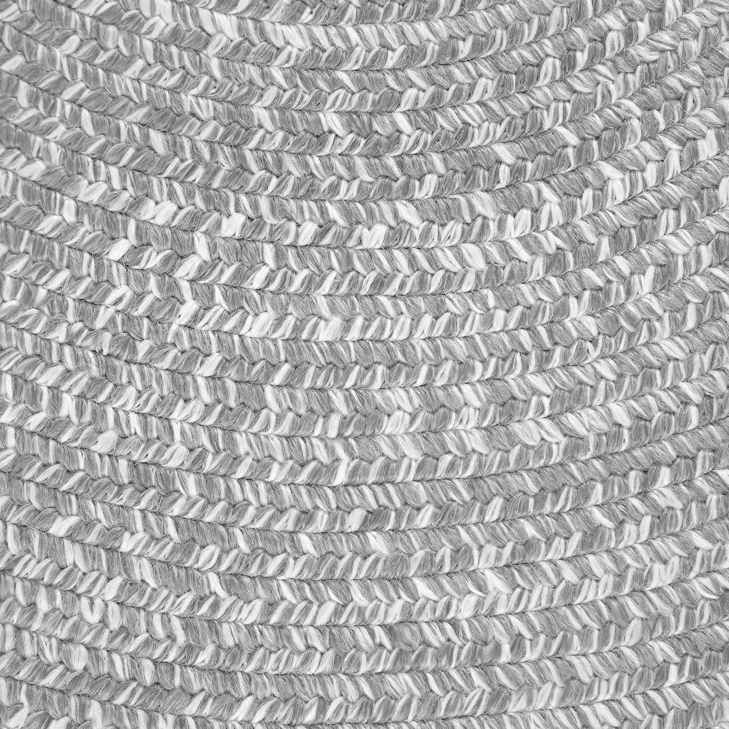 Superior Reversible Braided Indoor/Outdoor Area Rug for Patio, Beach House, Garden, Living Room, Bedroom, Terrace, Veranda, Entryway, Farmhouse, Kitchen, Playroom, Office, 3' x 5', Slate-White