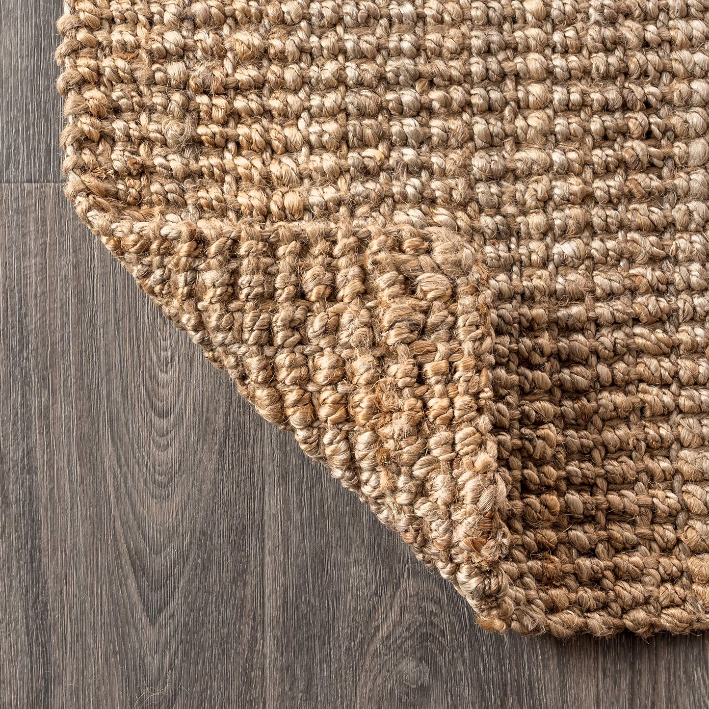 JONATHAN Y Pata Hand Woven Chunky Jute Natural Indoor Area Rug, 4x6, Bohemian, Rustic, Cottage, Easy-Cleaning for Living Room, Bedroom, Kitchen, Non-Shedding (NRF102A-4)