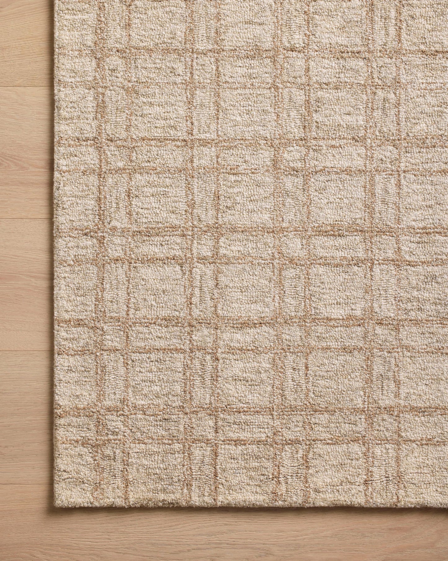 Loloi Chris Loves Julia Polly Collection POL-10 Khaki/Sand 7'-9" x 9'-9" Area Rug
