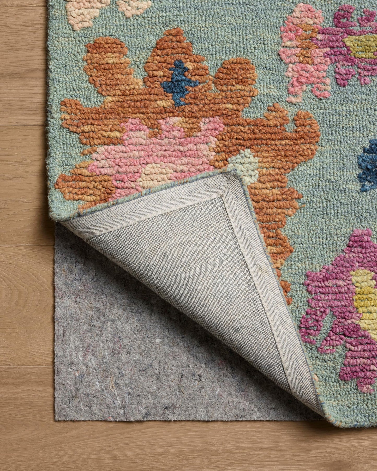 Loloi Tilly Collection TIL-01 Spa/Multi 7'-9" x 9'-9" Area Rug