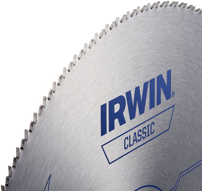 Irwin Tools IRWIN 10-Inch Miter Saw Blade, Classic Series, Steel Table (11870)