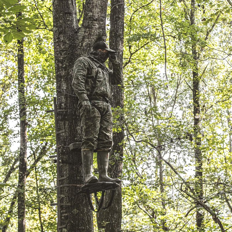 Mossy Oak Men's Camo Hunting Pants - Flexible Cotton Material | Comfortable Fit