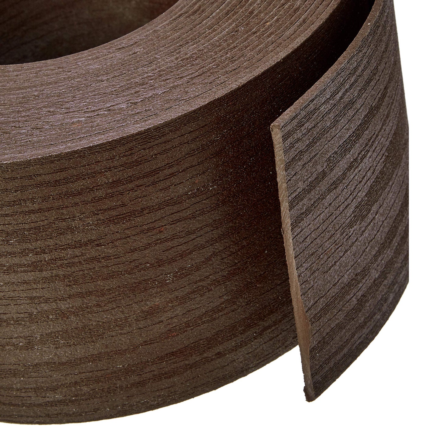 Amazon Basics Landscape Garden Lawn Edging Coil Border, Landscape Edging Kit ,Pack of 10 Stakes, 5 inch x 40FT, Brown