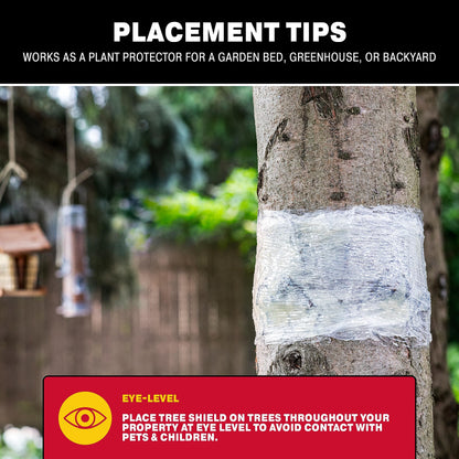 Catchmaster Insect Barrier Kit for Trees -Outdoor Insect Glue Traps for Ornamental Plants, Shrubs & Trees - DIY Beetles, Lanternflies, Cankerworms, Gypsy Moth & Ant Traps - Includes Spreader