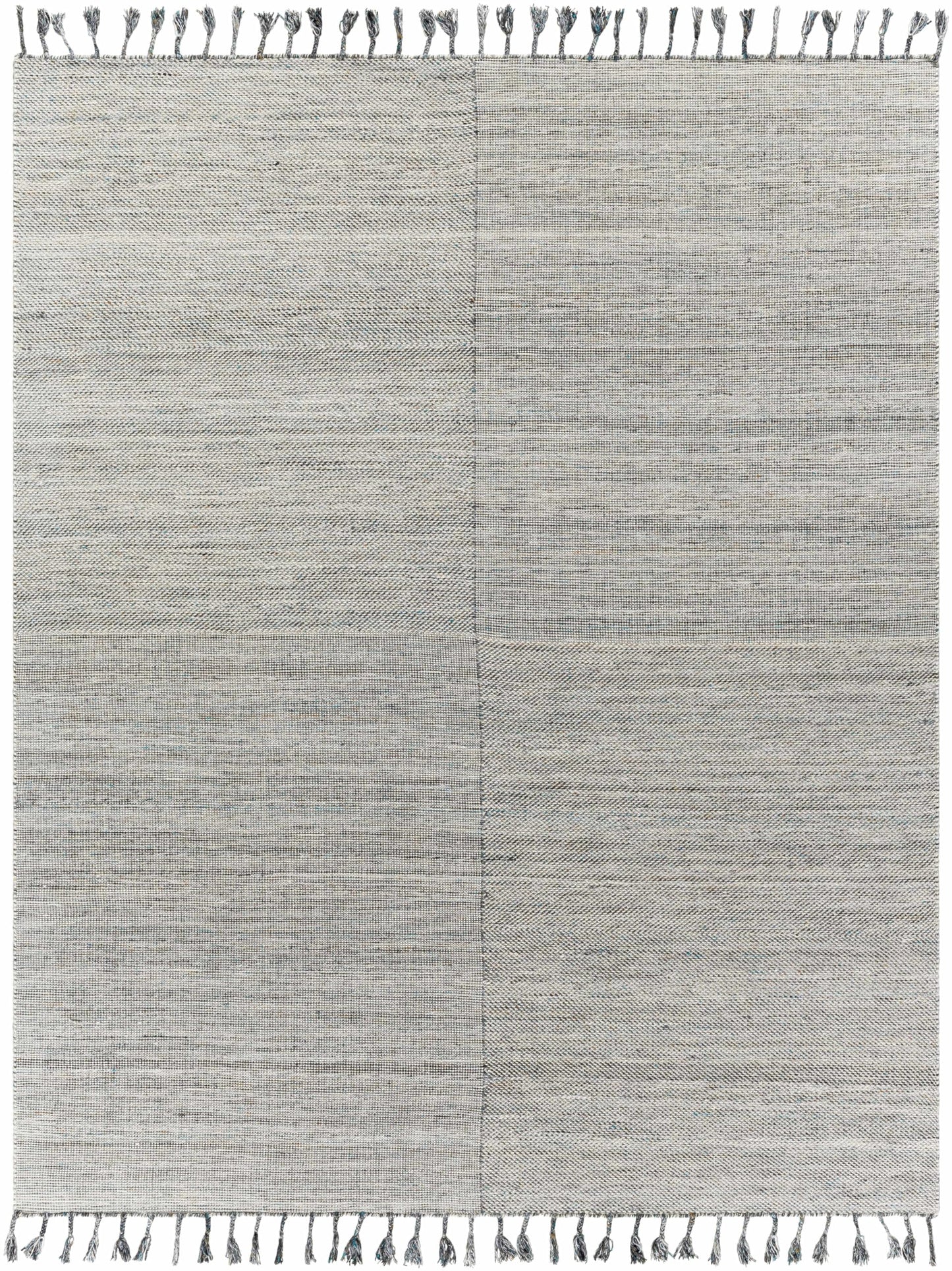 Hauteloom Cognac Recycled Material Living Room, Bedroom Area Rug - Plain Solid - Traditional Transitional Minimalist Modern Farmhouse - Beige, Ivory, Navy, Gray, Neutral - 5' x 7'6"