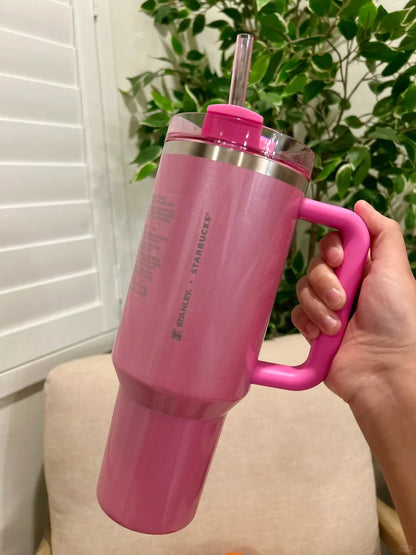 Flamingo Pink Quencher H2.0 Tumbler – 40 oz Travel Cup