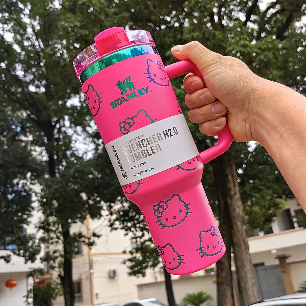 Hot Pink Quencher H2.0 Tumbler – 40 oz Travel Cup